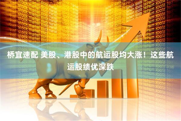 桥宜速配 美股、港股中的航运股均大涨！这些航运股绩优深跌