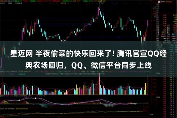 星迈网 半夜偷菜的快乐回来了! 腾讯官宣QQ经典农场回归，QQ、微信平台同步上线