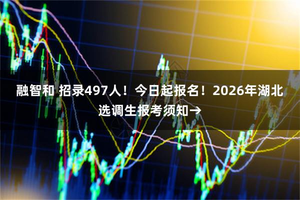 融智和 招录497人！今日起报名！2026年湖北选调生报考须知→